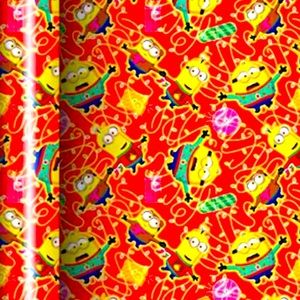 Minions Christmas Wrapping Paper